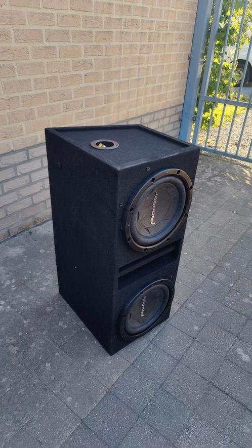Pioneer subwoofer 2x 1000W 12", Auto diversen, Autospeakers, Gebruikt, Ophalen