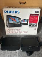 Philips DVD-speler 2 schermen, Audio, Tv en Foto, DVD spelers, Ophalen, Zo goed als nieuw, Dvd-speler, Philips