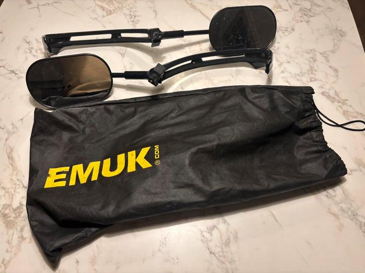 EMUK Caravanspiegels Audi A4, A5/S5 Cabriolet (2016 - 2020), Caravans en Kamperen, Caravanaccessoires, Zo goed als nieuw, Ophalen