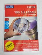 Nieuw pakket witte blanco labels voor CD’s en DVD’s, Ophalen of Verzenden