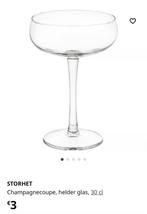 6x champagnecoupe - Ikea, Verzamelen, Glas en Drinkglazen, Ophalen, Nieuw