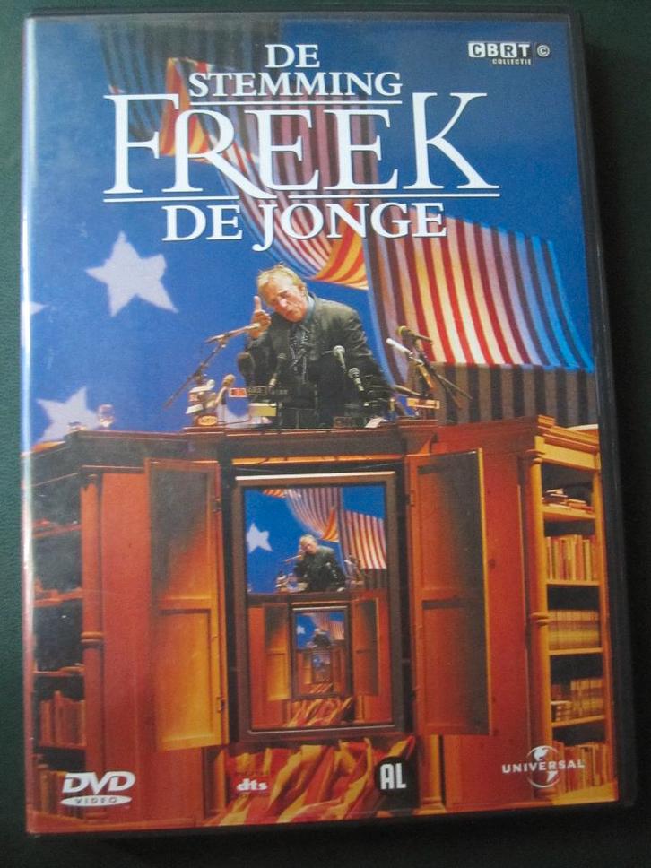 Freek de Jonge - De stemming, Cd's en Dvd's, Dvd's | Cabaret en Sketches, Zo goed als nieuw, Stand-up of Theatershow, Alle leeftijden
