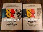 Résistants de la vallée du Geer. L. Vanstipelen. 2 tomes., Livres, Guerre & Militaire, Lucien Vanstipelen, Général, Utilisé, Enlèvement ou Envoi