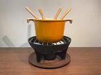 Fondue Le Creuset, Enlèvement ou Envoi, Utilisé, Plaque céramique, Ensemble de casseroles