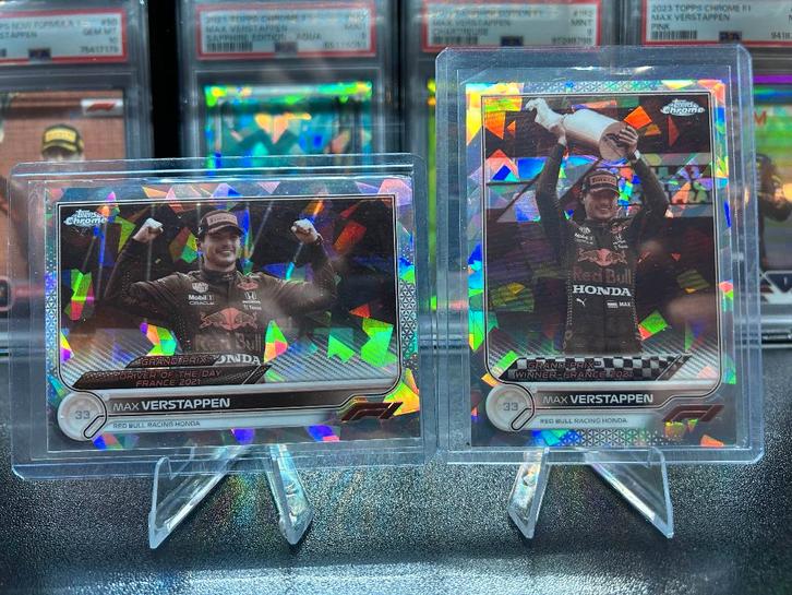 Topps chrome Max verstappen, Hobby & Loisirs créatifs, Hobby & Loisirs Autre, Comme neuf, Enlèvement ou Envoi