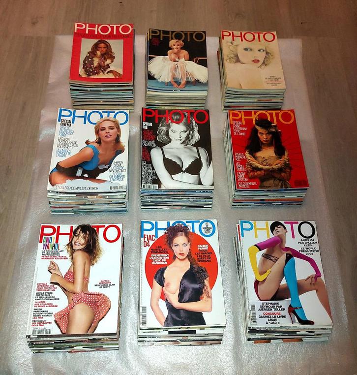 PHOTO - Lot de 429 N° Different, Collections, Revues, Journaux & Coupures, Journal ou Magazine, 1980 à nos jours, Enlèvement ou Envoi