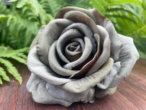 kunstbloemen bloemen zonder steel rozen olijfgroen decoratie, Maison & Meubles, Accessoires pour la Maison | Plantes & Fleurs artificielles