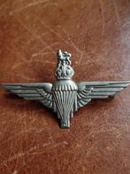 Originele Wo2 Britse airborne cap badge, Verzamelen, Militaria | Tweede Wereldoorlog, Verzenden, Luchtmacht, Embleem of Badge