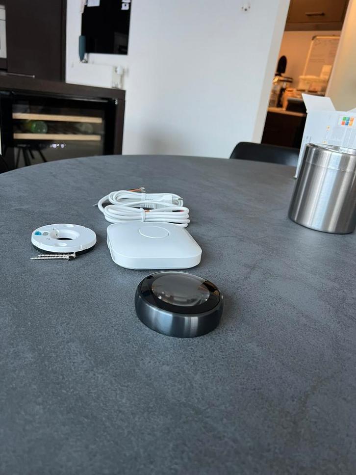 Nest Thermostat 3ᵉ génération Noir – installation possible, Bricolage & Construction, Thermostats, Comme neuf, Thermostat intelligent