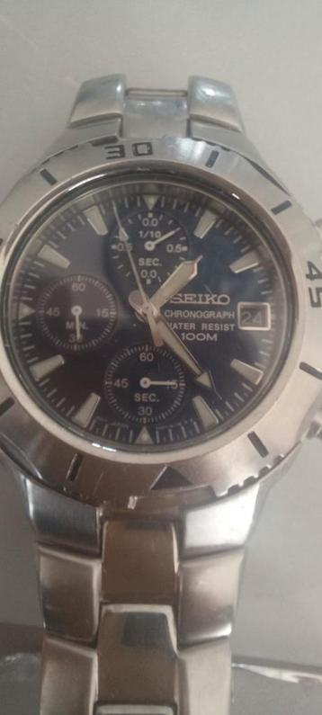 Montre chronographe seiko beschikbaar voor biedingen