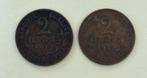 2 x 2 cent Frankrijk 1912, Ophalen of Verzenden, Frankrijk