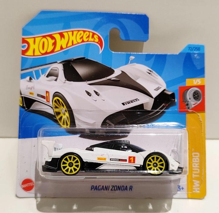 Hot Wheels Pagani Zonda R Wit (2023), Hobby en Vrije tijd, Modelauto's | Overige schalen, Ophalen of Verzenden