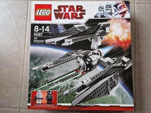 Lego Star Wars 8087 TIE Defender 2010, Enfants & Bébés, Jouets | Duplo & Lego, Comme neuf, Lego, Ensemble complet, Enlèvement ou Envoi