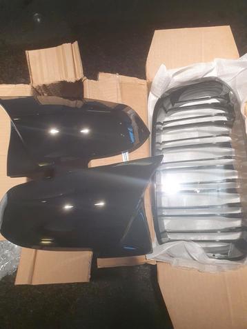 Bmw grill f20/f21 2014-2019 + spiegelkappen  beschikbaar voor biedingen