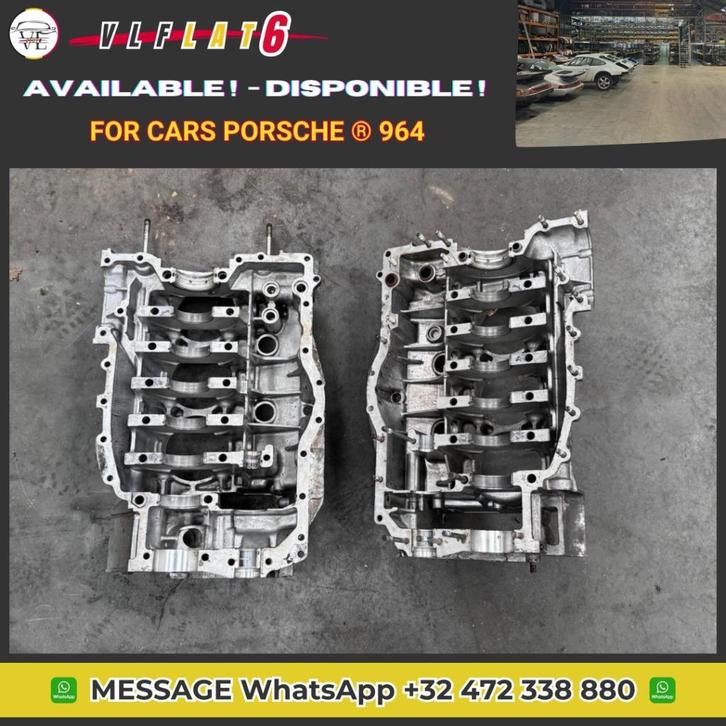 Porsche 964 motorblok, Auto-onderdelen, Motor en Toebehoren, Oldtimer onderdelen, Porsche, Gebruikt, Ophalen of Verzenden