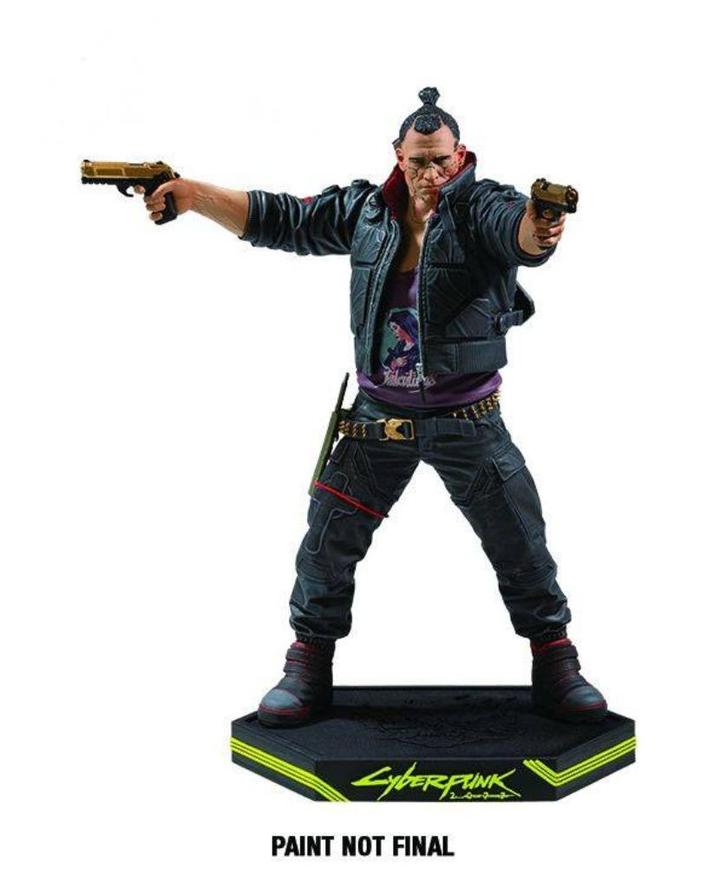 Cyberpunk 2077 PVC Statue Jackie Welles 25 cm, Verzamelen, Beelden en Beeldjes, Nieuw, Mens, Ophalen of Verzenden