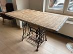 Table industrielle etroite 6 personnes, Ophalen