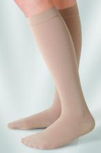 Bas thérapeutiques à compression Juzo (chaussettes cotelées), Socquettes et Bas genoux, Beige, Enlèvement ou Envoi, Juzo