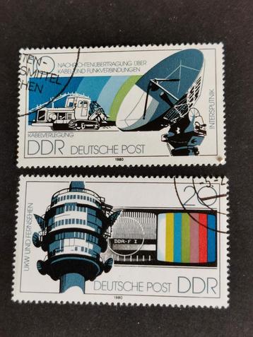 DDR 1980 - TV - connexion satellite, Enlèvement ou Envoi, Affranchi