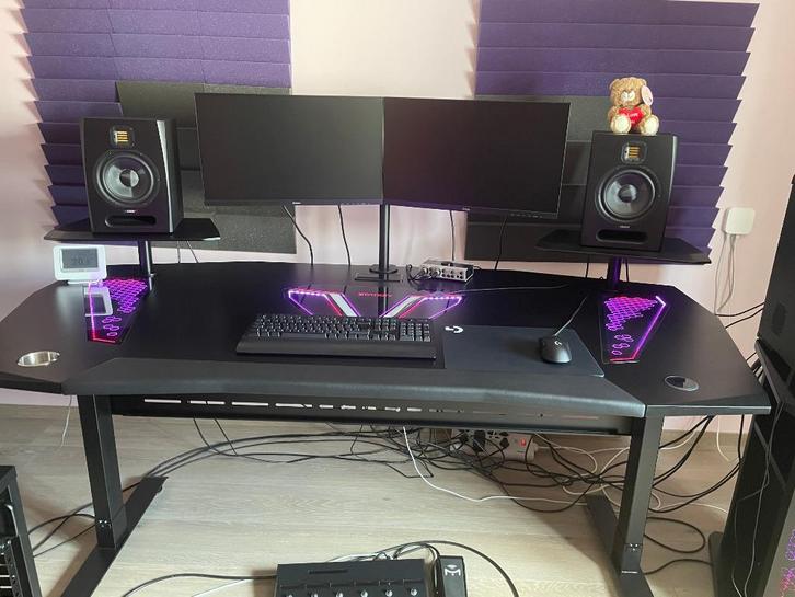 VALOR Station Gaming platform, Huis en Inrichting, Bureaus, Zo goed als nieuw, Bureau, Elektrisch, In hoogte verstelbaar, Ophalen