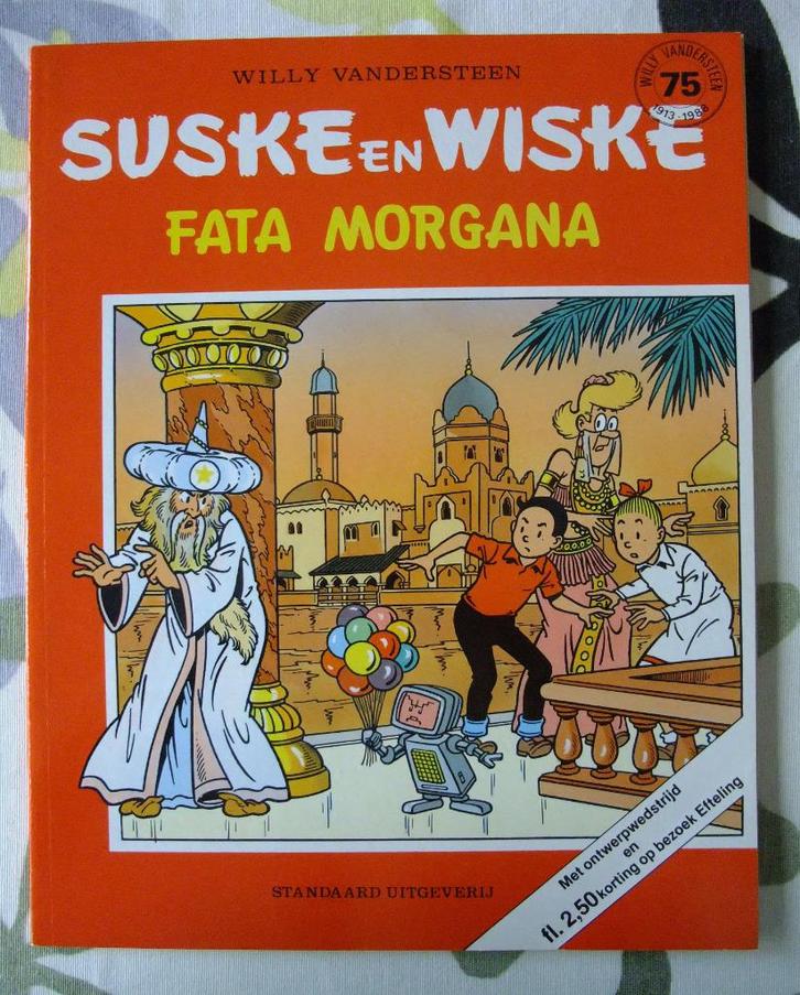 Suske en Wiske: Fata Morgana - druk 1988 - NIEUW!!, Boeken, Stripverhalen, Nieuw, Eén stripboek, Ophalen of Verzenden