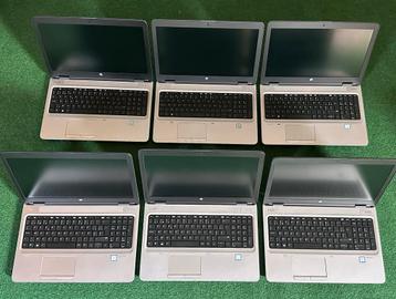 6 stuk  mooie hp probook laptops te koop. beschikbaar voor biedingen