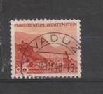 Liechtenstein 1944-45 Vaduz 20 R estampillé, Affranchi, Liechtenstein, Envoi, Autres pays