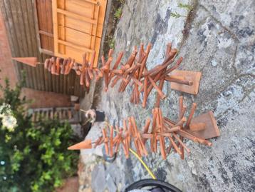 2 x houten kerstboom, Enlèvement