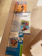 Premium fotopapierpakket - Epson, Ilford en HP (nieuw), Audio, Tv en Foto, Fotografie | Fotopapier, Ophalen of Verzenden, Zo goed als nieuw