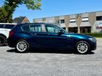 BMW 116d LEDER ALU PDC CARPASS GEKEURD, Auto's, BMW, Euro 5, Zwart, 4 cilinders, Leder