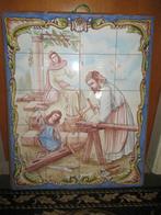 tafereel heilige familie in portugese tegels, Enlèvement