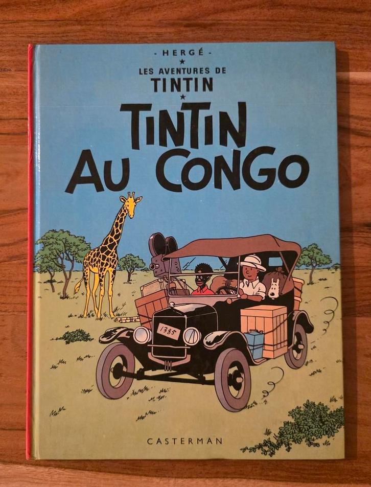 Tintin au Congo 1970, Livres, BD, Utilisé, Une BD, Enlèvement ou Envoi