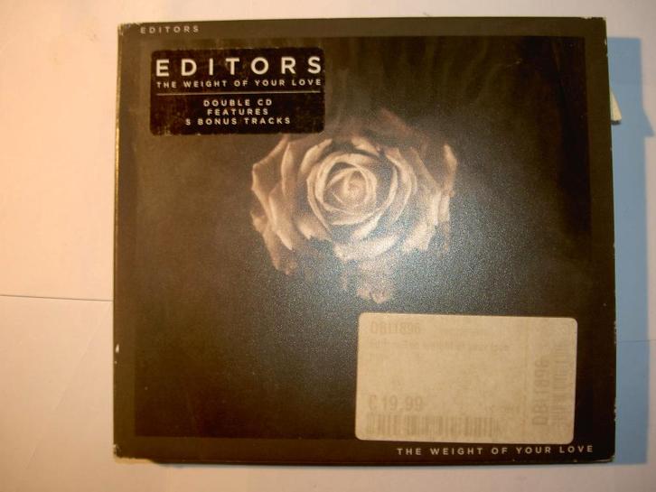 CD Editors – The Weight Of Your Love, Cd's en Dvd's, Cd's | Rock, Gebruikt, Ophalen of Verzenden