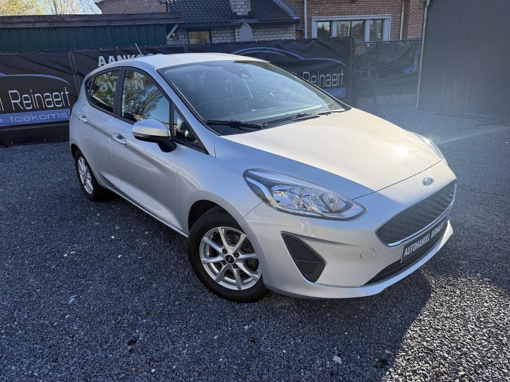 Ford Fiesta 1.1i, 2019, 58.000km, Airco, Lane assist + 12m G, Auto's, Bedrijf, Onderhoudsboekje, ABS, Te koop