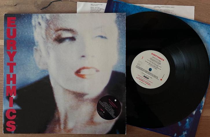EURYTHMICS - Be yourself tonight ( LP; NMINT ), Cd's en Dvd's, Vinyl | Rock, Zo goed als nieuw, Poprock, 12 inch, Verzenden