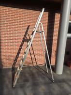 Escalo Quadra trapladder 9 treden professioneel, Doe-het-zelf en Bouw, Ladders en Trappen, Ophalen, Gebruikt, Ladder, 4 meter of meer