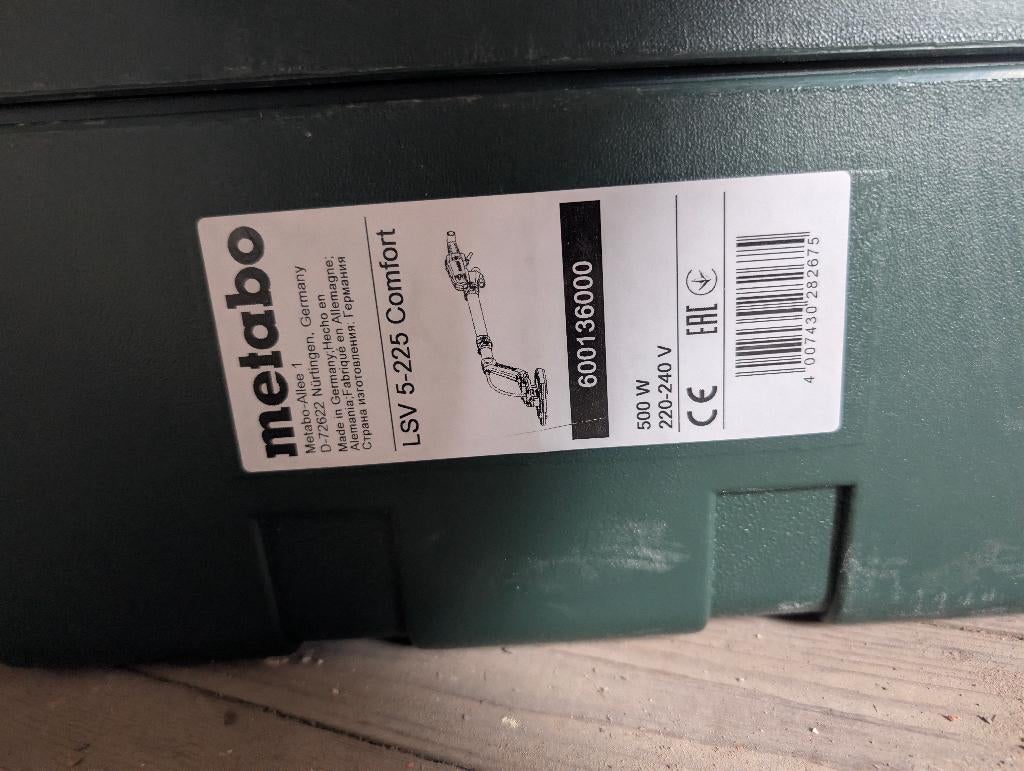 Ponceuse girafe metabo LSV 5 225, Enlèvement, Comme neuf, 1200 watts ou plus, Ponceuse circulaire