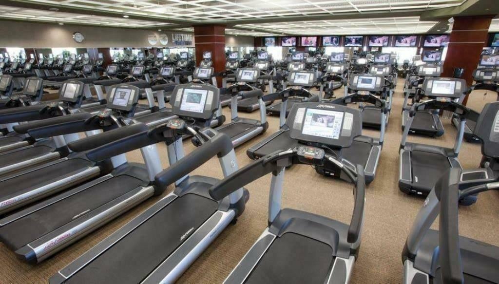 Set TECHNOGYM crosstrainer /MATRIX loopband Life fitness, Ophalen, Zo goed als nieuw, Benen