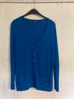 Blauwe cardigan, Bellisimo, maat : Medium, Maat 38/40 (M), Blauw, Ophalen of Verzenden, Zo goed als nieuw