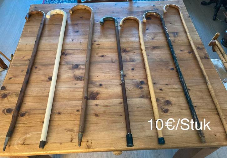 Verzameling wandelstokken, Collections, Collections complètes & Collections, Enlèvement