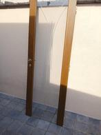 Deur met glas, Doe-het-zelf en Bouw, Ophalen, Gebruikt, Minder dan 80 cm, Binnendeur