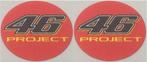 Valentino Rossi, The Doctor, 46 metallic sticker set #45, Motos, Envoi