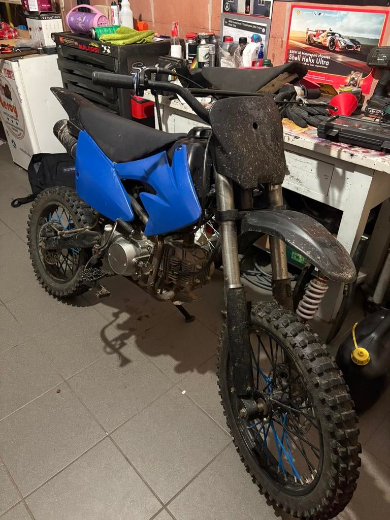 pitbike 125cc, Ophalen, Zo goed als nieuw