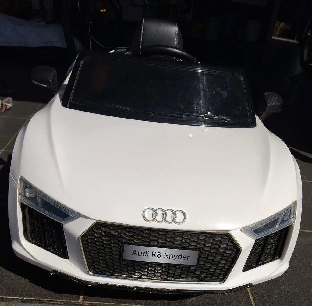Elektrische kinderauto Audi R8 Spyder – afstandsbediening –, Kinderen en Baby's, Speelgoed | Buiten | Accuvoertuigen, Ophalen
