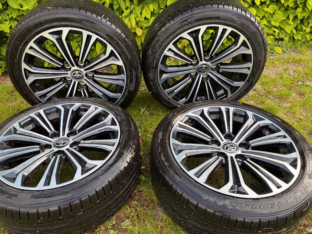 Originele Velgen + banden Toyota CorollaTouring sports, Véhicule de tourisme, Pneus été, Enlèvement, Utilisé