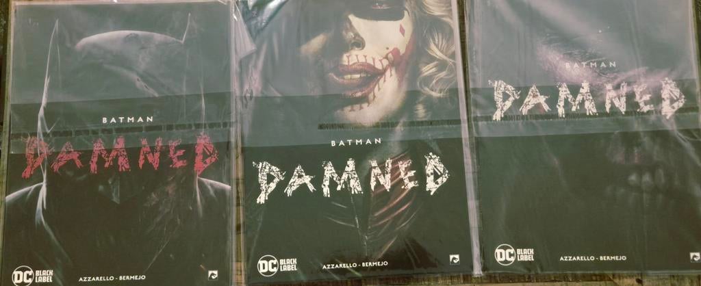 Batman Damned Complete Set 1-2-3 (DC Black Label) – Azzarell, Complete serie of reeks, Ophalen of Verzenden, Nieuw, Amerika
