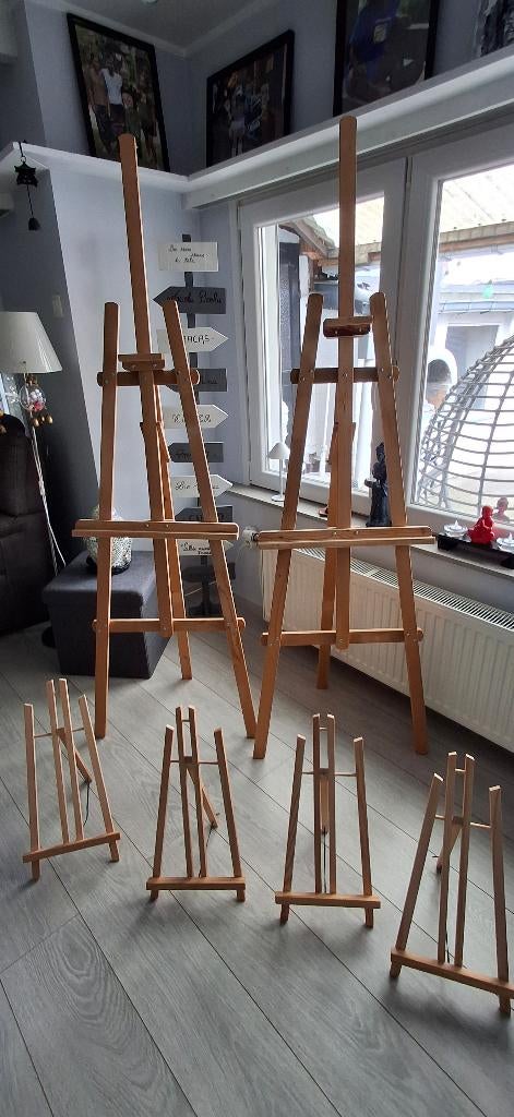 Lot de chevalets en bois, Enlèvement, Comme neuf, Chevalet