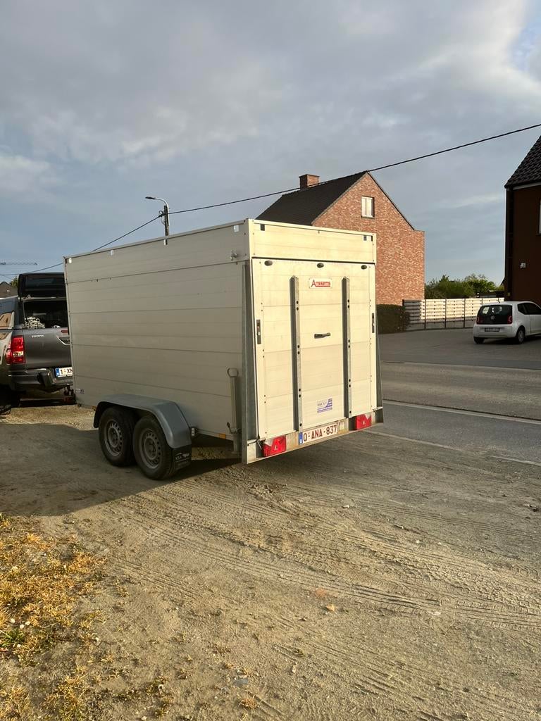 Gesloten aanhanger, Enlèvement, Comme neuf