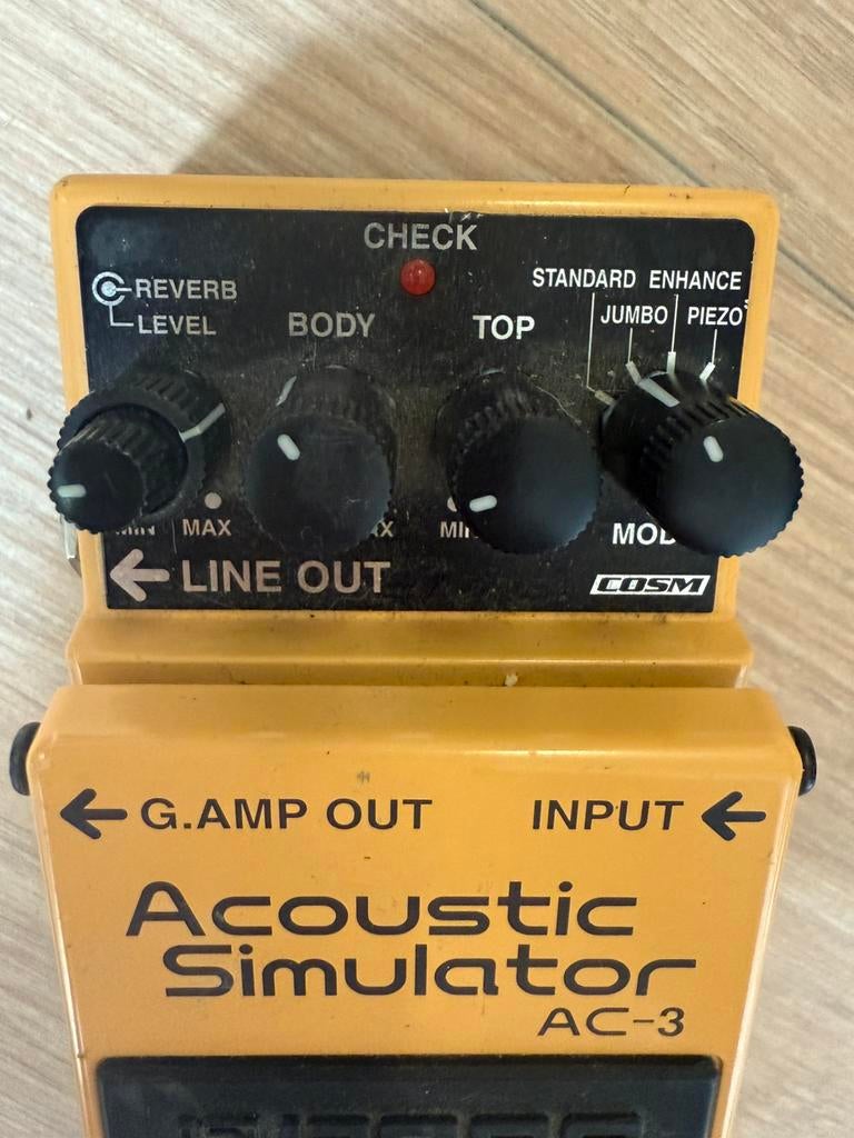 Boss acoustic simulator ac-3, Muziek en Instrumenten, Effecten, Ophalen, Zo goed als nieuw