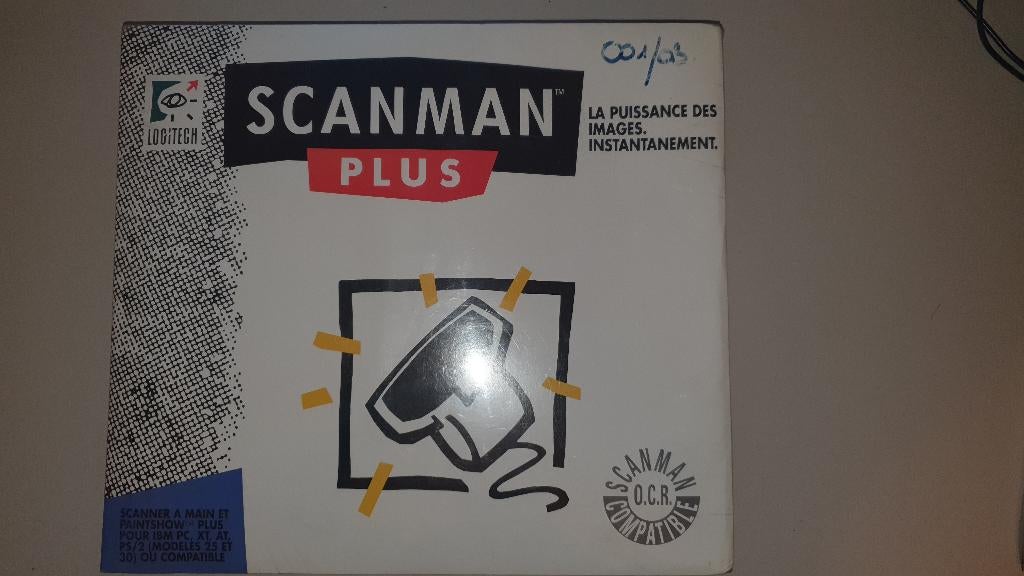 LOGITECH ScanMan Plus neuf !, Neuf, Scanner à plat, Enlèvement, Windows